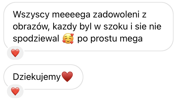 Treść: pozytywne opinie na temat: portrety personalizowane ze zdjęć.